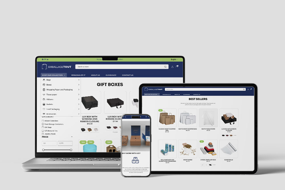 Shopify Category page